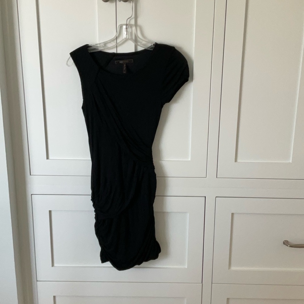BCBGMaxAzria Black Asymmetrical Dress - Picture 10 of 15